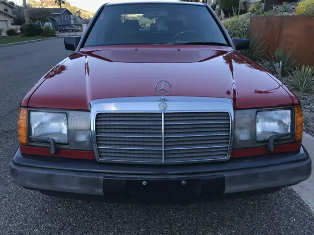 1987 mercedes benz 300d, service records since new, super clean, great color