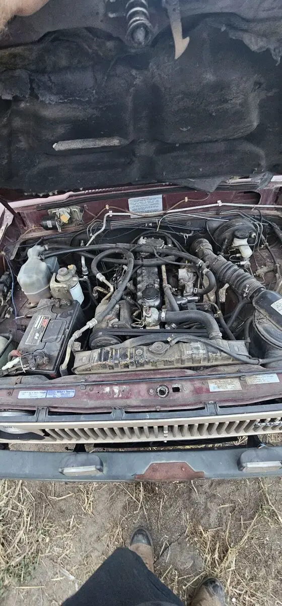1986 isuzu trooper suv brown 4wd manual ii