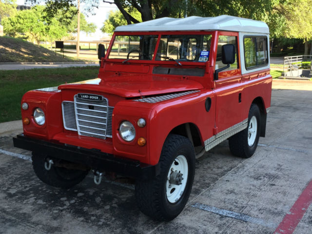 1972 land rover series iii diesel