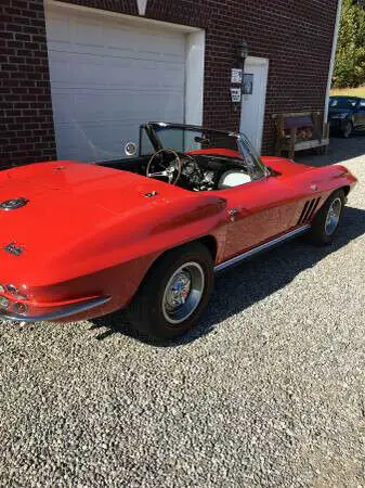 1966 convertible with removable hardtop 8-cylinder gas 4-speed manual nc c84608