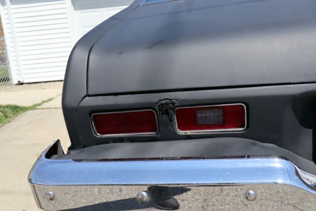 1974 chevrolet nova 350 small block v8 black chevy