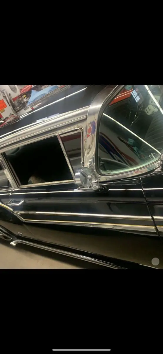 1957 ford fairlane black fwd manual continental kit