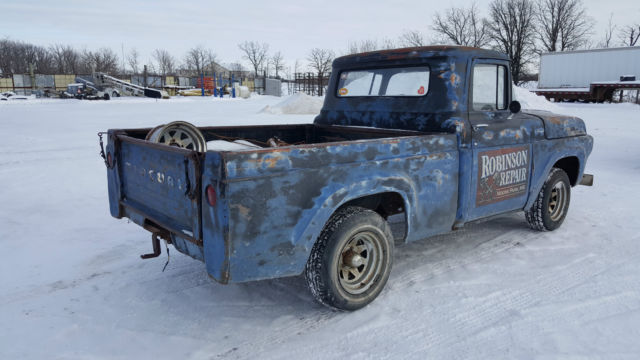 1957 mercury m100 short bed pickup truck same as ford f100 very rare no reserve