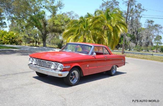 1963 mercury comet 80,167 miles red coupe manual