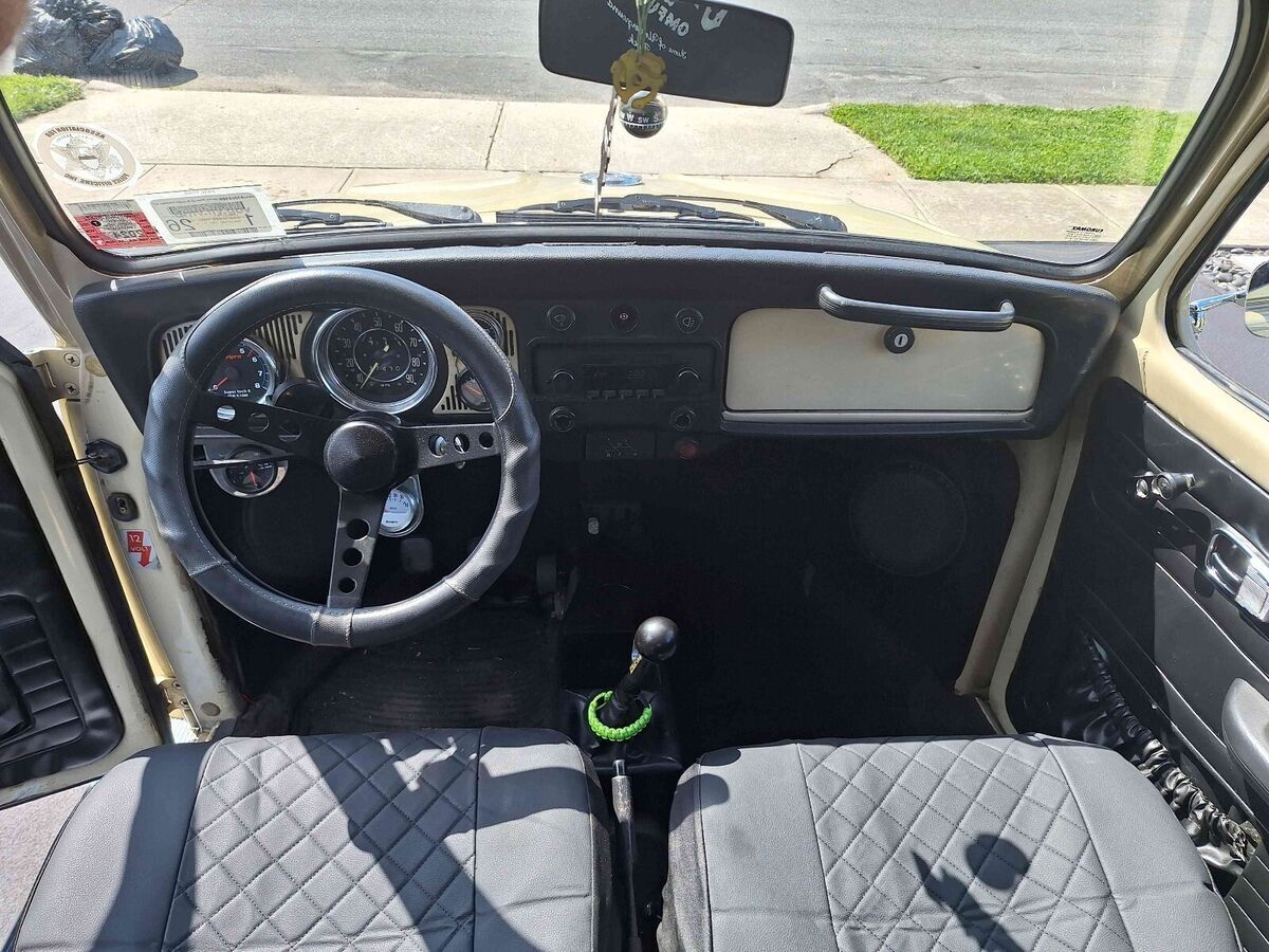 1969 volkswagen beetle brown