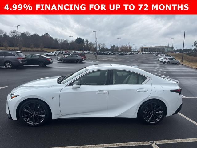 2022 lexus is 350 base