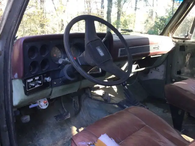 1984 chevrolet blazer cucv 4 wheel drive