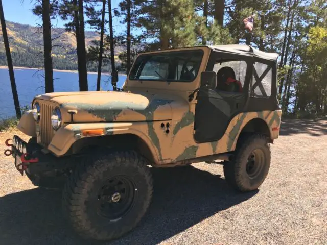 1977 jeep cj5 rebuild with chevy 350, less than 5000 miles