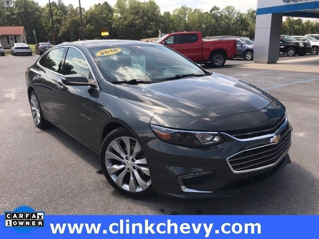 used 2016 chevrolet malibu premier belton, sc 29627 for sale in belton, south carolina