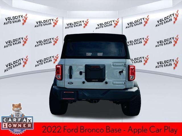 2022 ford bronco 4d sport utility