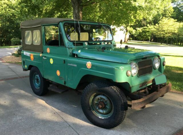 1963 nissan patrol l60 soft top - 6,700 original miles