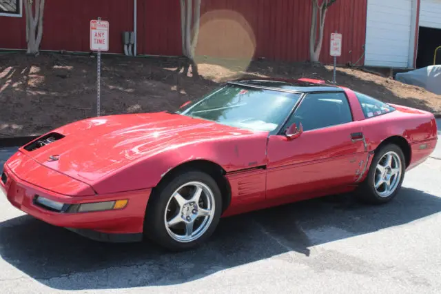 1991 chevrolet corvette zr1 red lt5 hatchback 2-door 5.7l 89k miles!!!