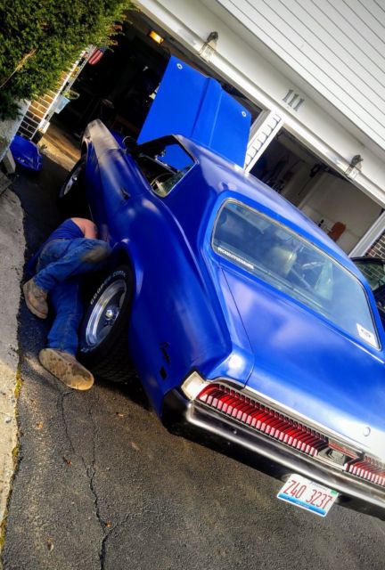 1969 mercury cougar street strip