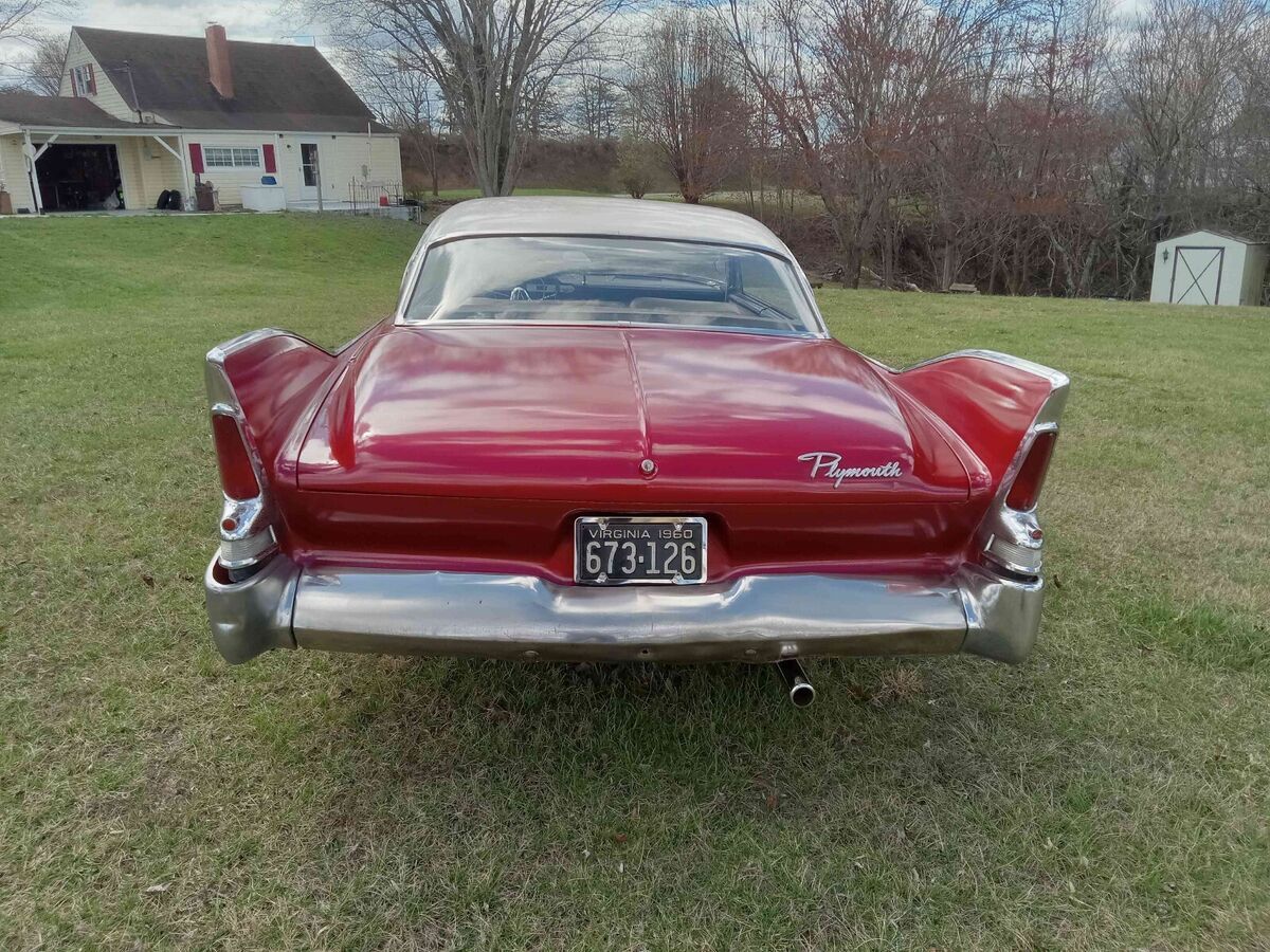 1960 plymouth belvedere coupe red
