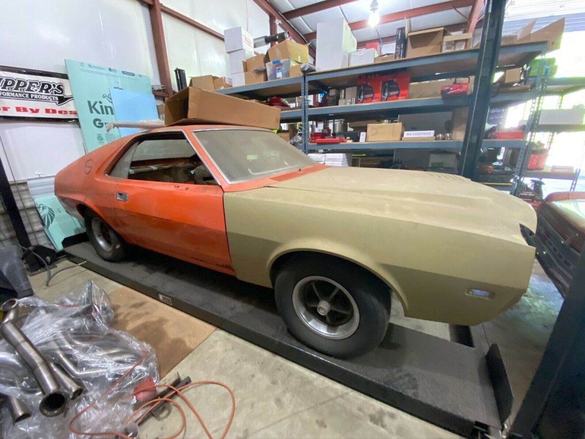 amx bbo big bad orange 390v8 4spd 1 0f 283 rebuilt engine