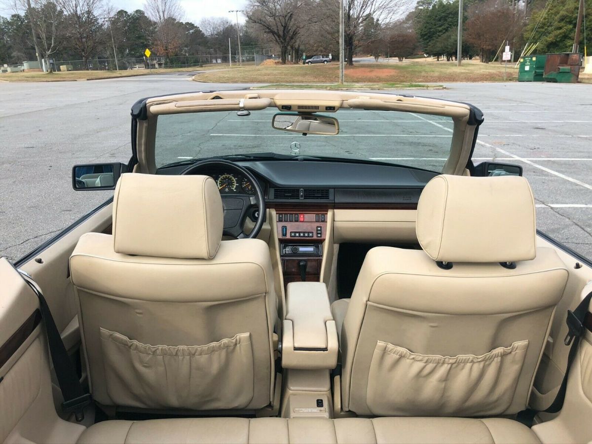 1994 e320 mercedes convertible with twin-cam 24v inline-six 217 hp engine
