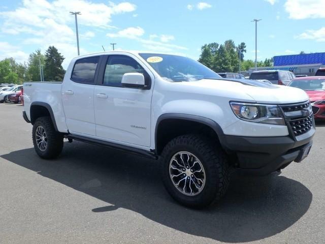 certified 2018 chevrolet colorado 4x4 crew cab zr2 eugene, or 97401 for sale in college crest, oregon
