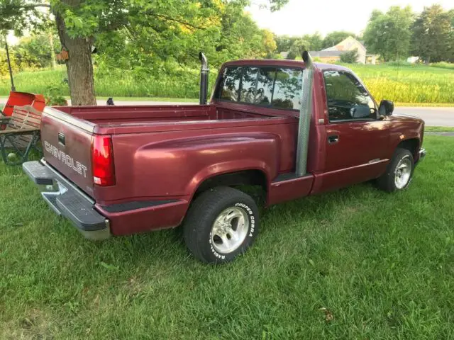 custom 1989 chevy flare side with fresh 383 stroker v8 positrack rear end etc !!