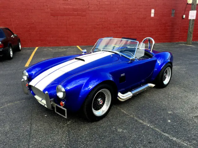 1966 ac cobra tribute - 3,800 miles on the build - 5 speed tremic manual-wow