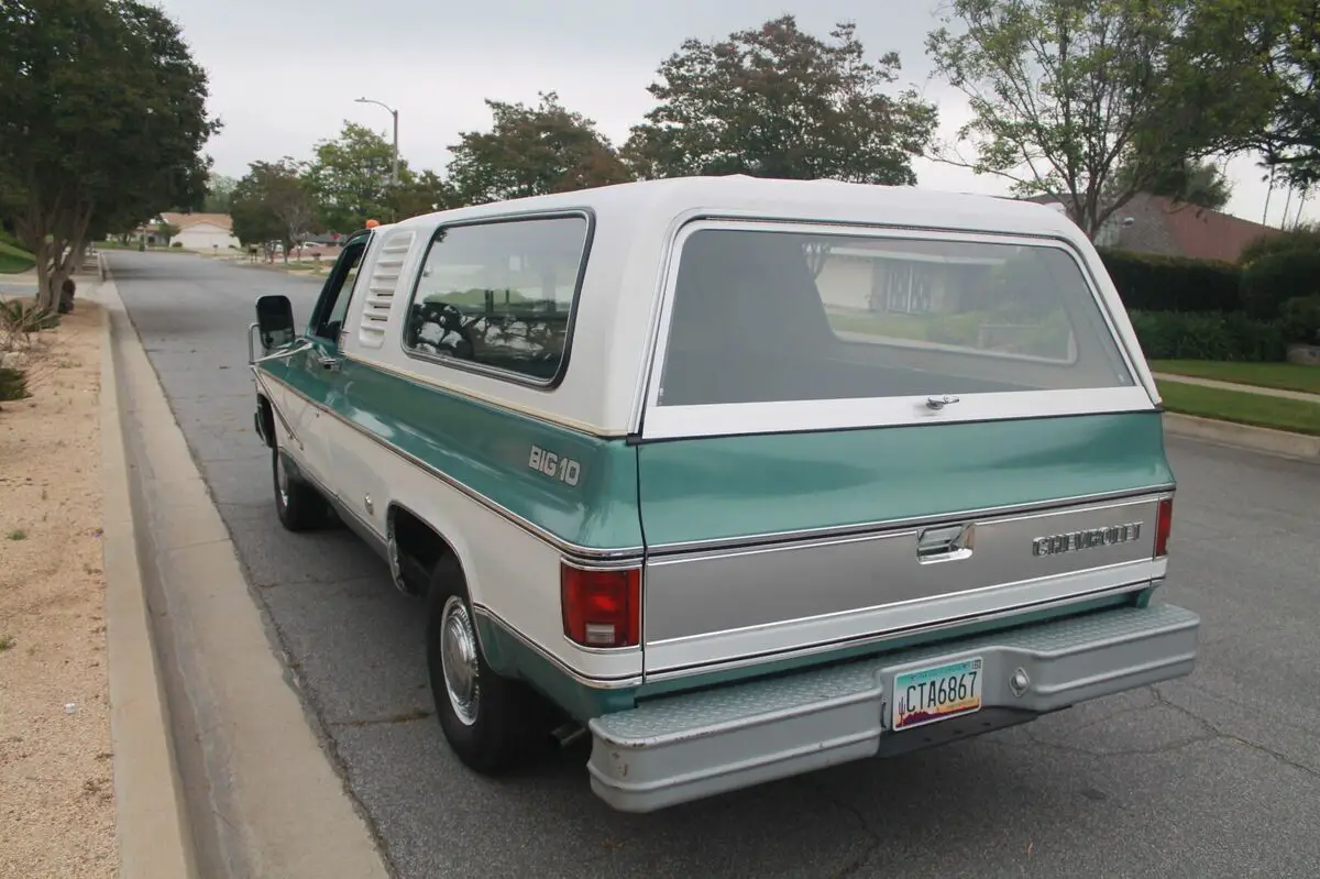 1978 chevrolet c10 silverado big 10 survivor only 60574 documented miles