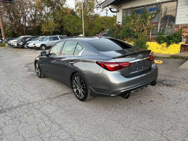 2018 infiniti q50 3.0t red sport 400