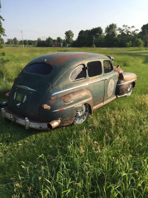 1947 modrat, ratrod, hot rod, custom, it's a ford body on a cadillac