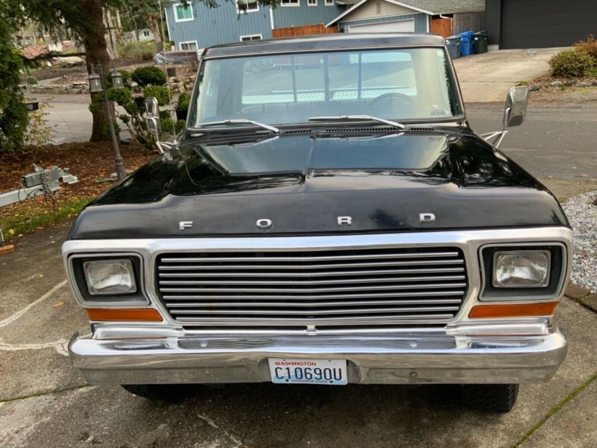 1978 f-250 ranger xlt highboy camper special 4x4 4wd 400 v8 at long bed high boy