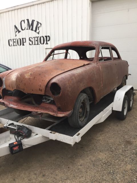 1950 ford sedan project woody chopped hotrod rat rod project sbc sbf flathead
