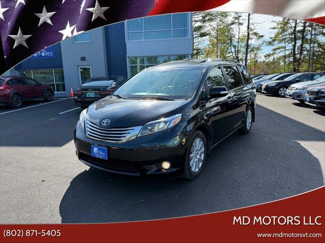 2017 toyota sienna limited premium