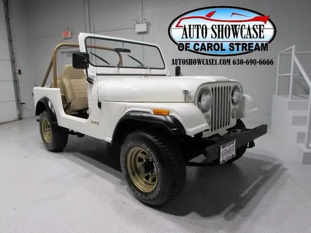 1977 jeep cj 7 white available now!!