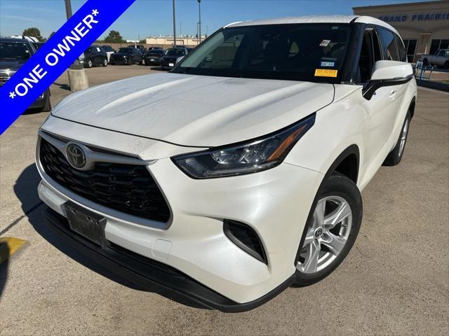 2020 toyota highlander l