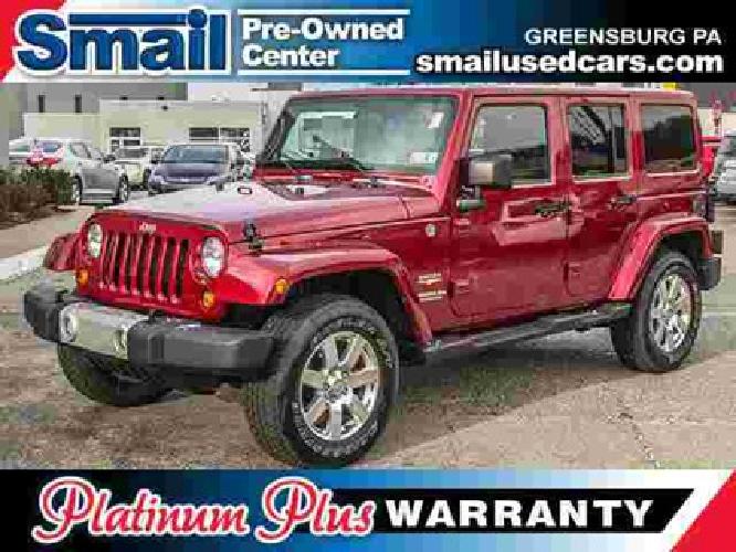 2012 jeep wrangler sahara in greensburg, pa
