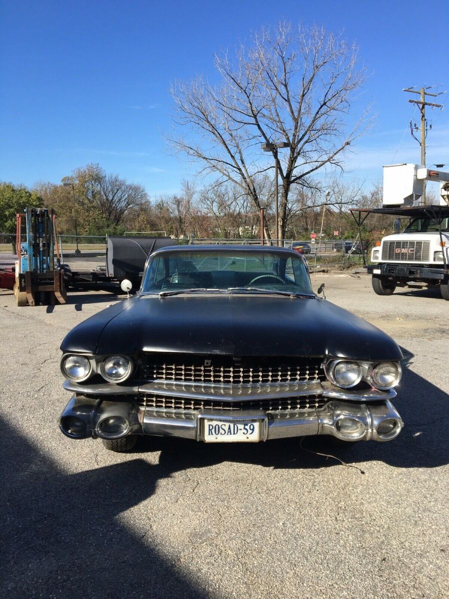 1959 cadillac coupe de ville coupe black rwd automatic