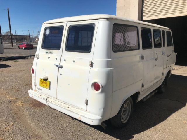 1965 vintage ford econoline 12 window passenger van