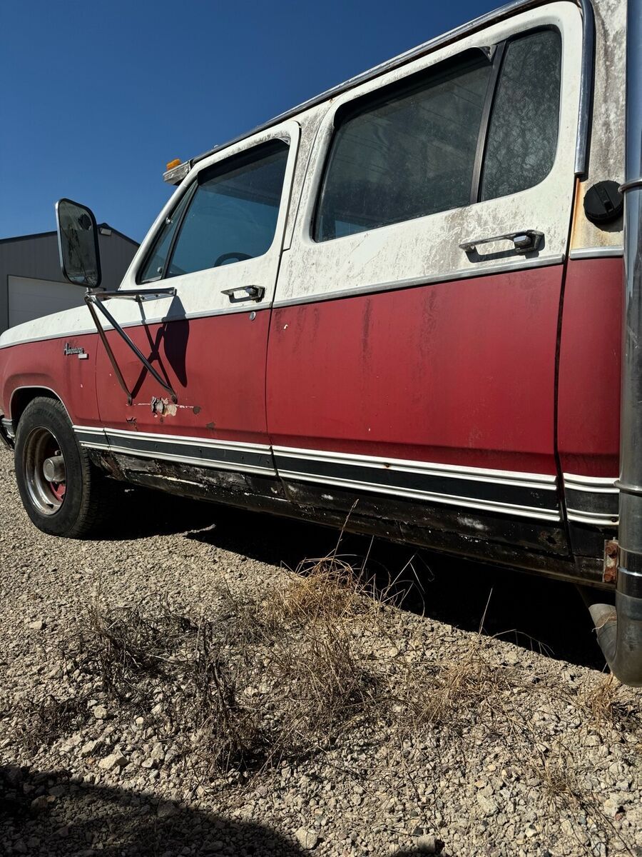 1978 dodge ram red