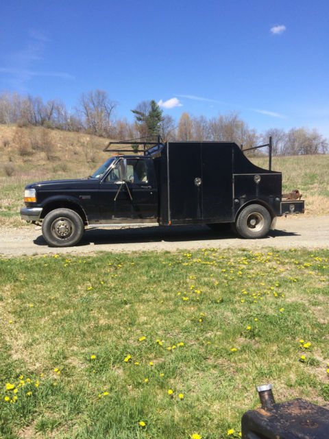 1992 ford f-superduty (450) welding truck body with welder