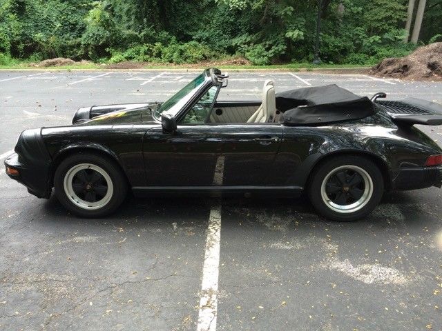 porsche 911 1989 carrera cabiolet 25th edition special edition package