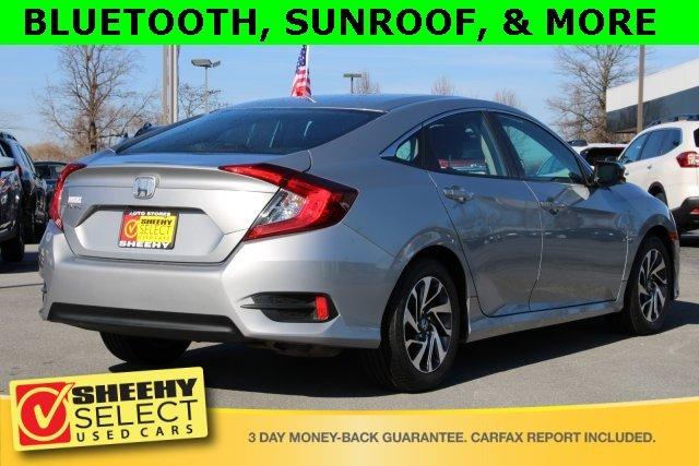 used 2016 honda civic ex sedan hagerstown, md 21740 for sale in hagerstown, maryland