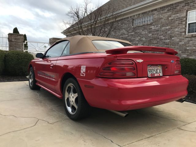 1994 mustang cobra pace car (606 of 1000 built)