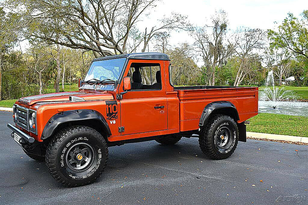 rare 1988 land rover defender 3.9l v8 auto heavy duty right hand drive