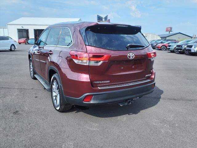 2019 toyota highlander xle