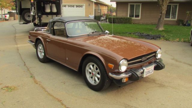 1975 triumph tr6 only 1 owner, matching #'s, zero rust ever only 57k orig miles!