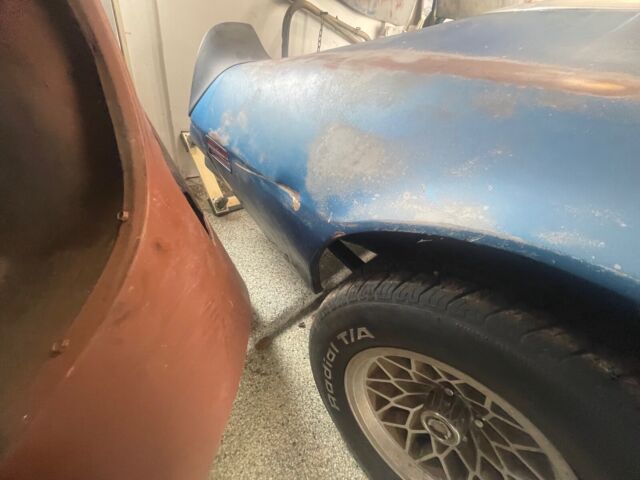 1978 pontiac firebird trans am coupe blue rwd automatic trans am