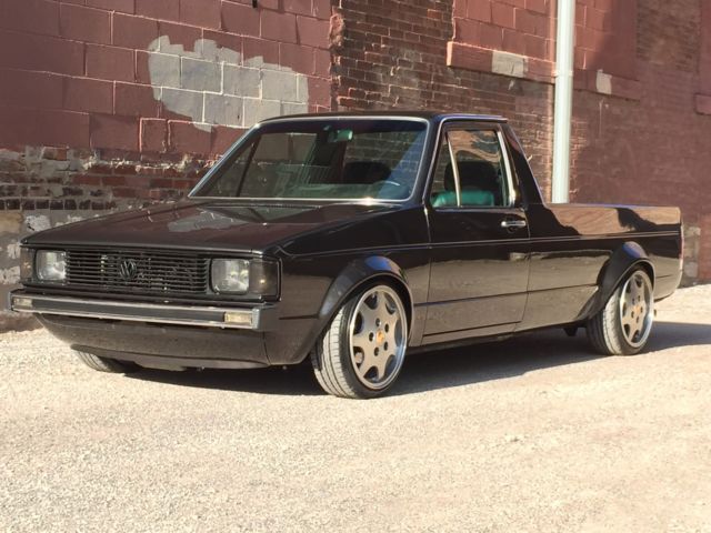 1982 volkswagen rabbit pickup caddy show truck perfect!!! garage queen!!!