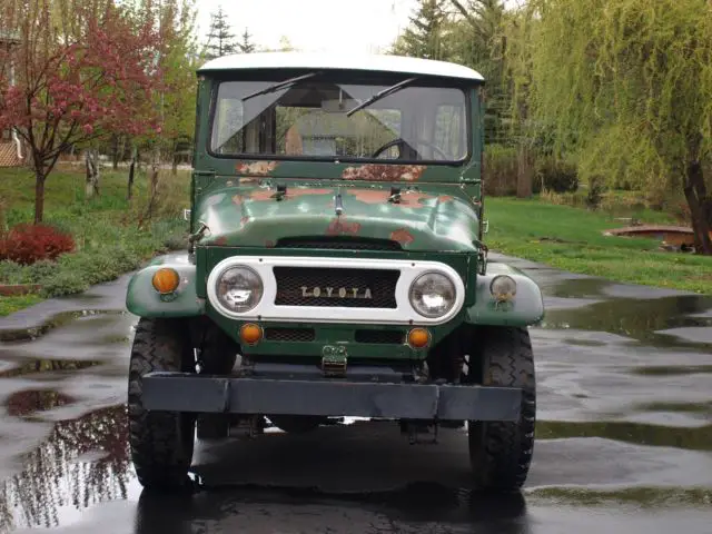 fj40 mostly original, limited damage, limited rust - great restoration candidate