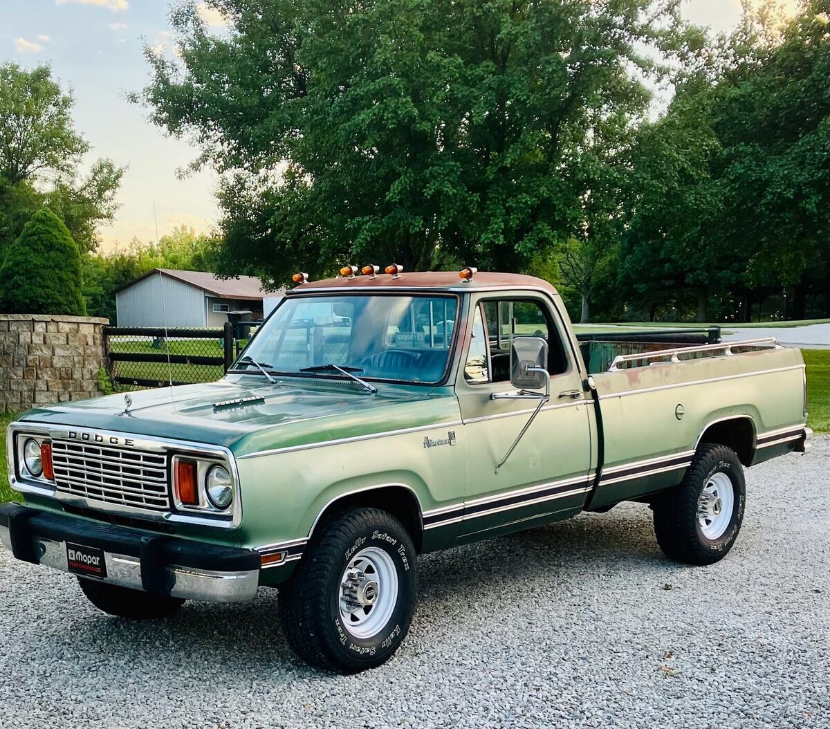 1978 dodge power wagon green se