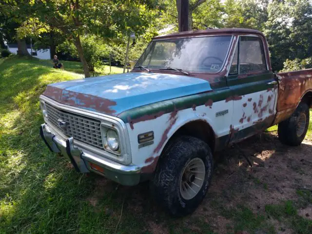 1972 chevrolet c10, k-10, cheyenne 4x4