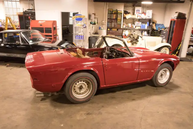 1975 triumph tr-6 stalled restoration