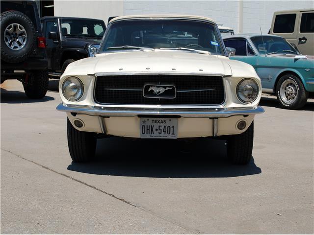 1967 ford mustang 49,336 miles white convertible automatic