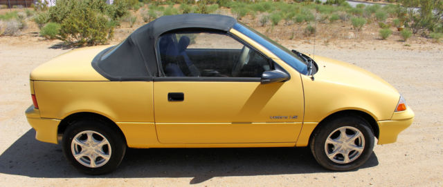 1991 geo metro convertible 2-door gas saving car